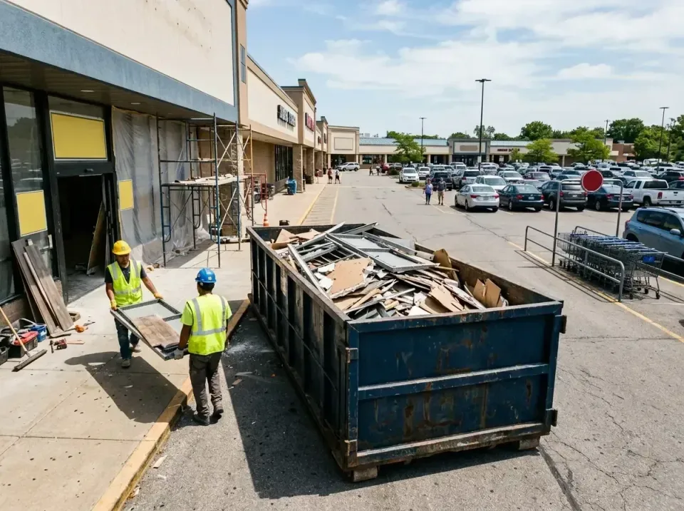 retail-store-renovation-debris-003 — frequently asked questions, Roll-off Dumpster Rentals in Bixby, OK
